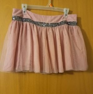Mini circle skirt.